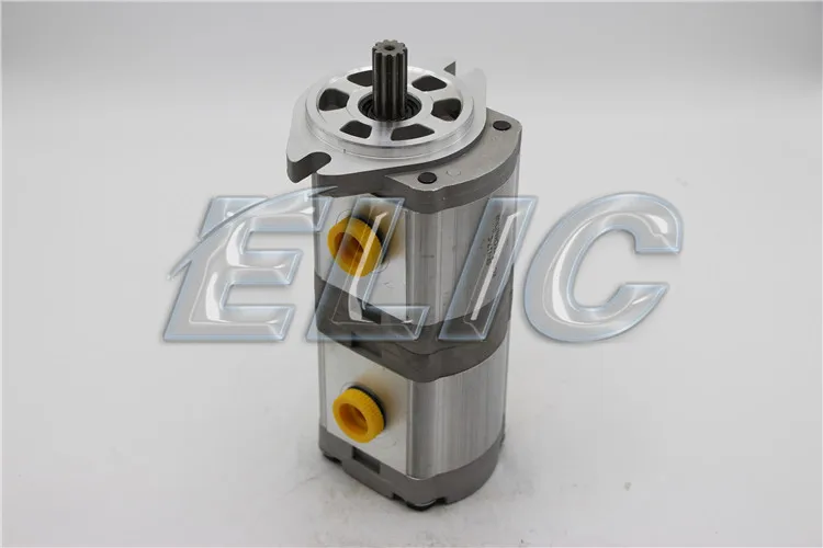 Vendita calda Escavatore Bomba De Engranaje EX100-5 9218033 Doppia pompa a ingranaggi idraulica olio interno Pompa di carica pilota 9218038