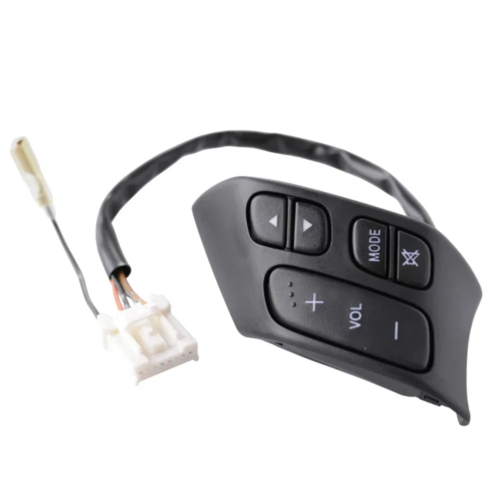 مفتاح زر صوتي أسود متعدد الوظائف على الجانب الأيسر من عجلة توجيه السيارة 153769 لمازدا 6 2004-2010-2015
