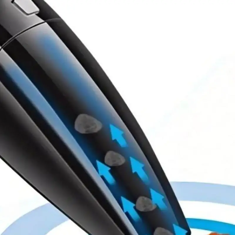 5500PA 12V Car Vacuum Cleaner, Portable Dry/Wet Cleaner for Dust, Pet Hair, Spills, Compact Design