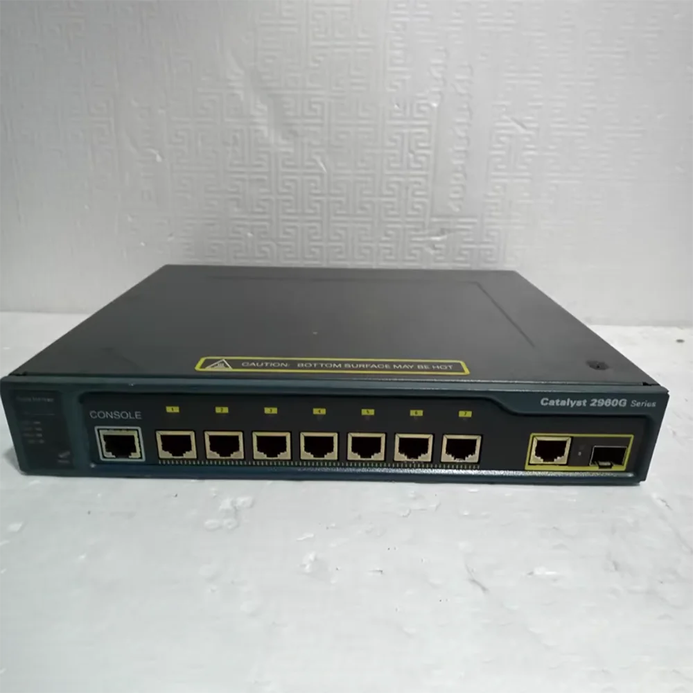 WS-C2960G-8TC-L 8-Port Full Gigabit Layer 2 Network Management Switch