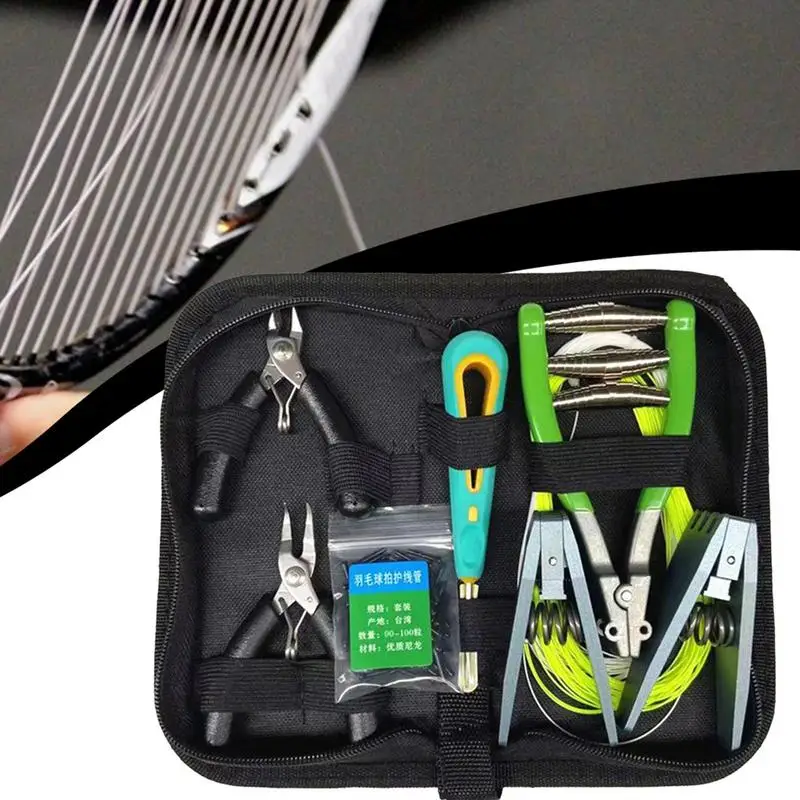 Starting Stringing Clamp Tool Set Professional Tennis Stringing Tools Tennis Racket Accessories For Badminton Enthusiasts