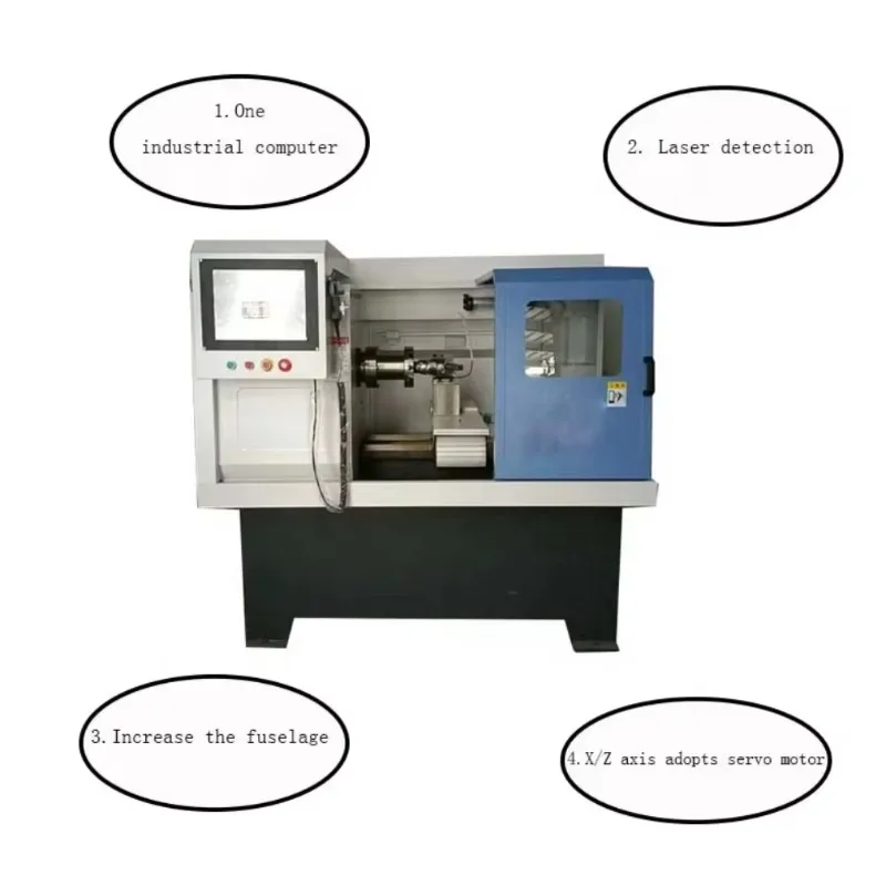 Wheel Rim Refurbish Repair Cleaning Machine CNC Lathe Operation Simple Wheel Rim Tire Repair Refurbish