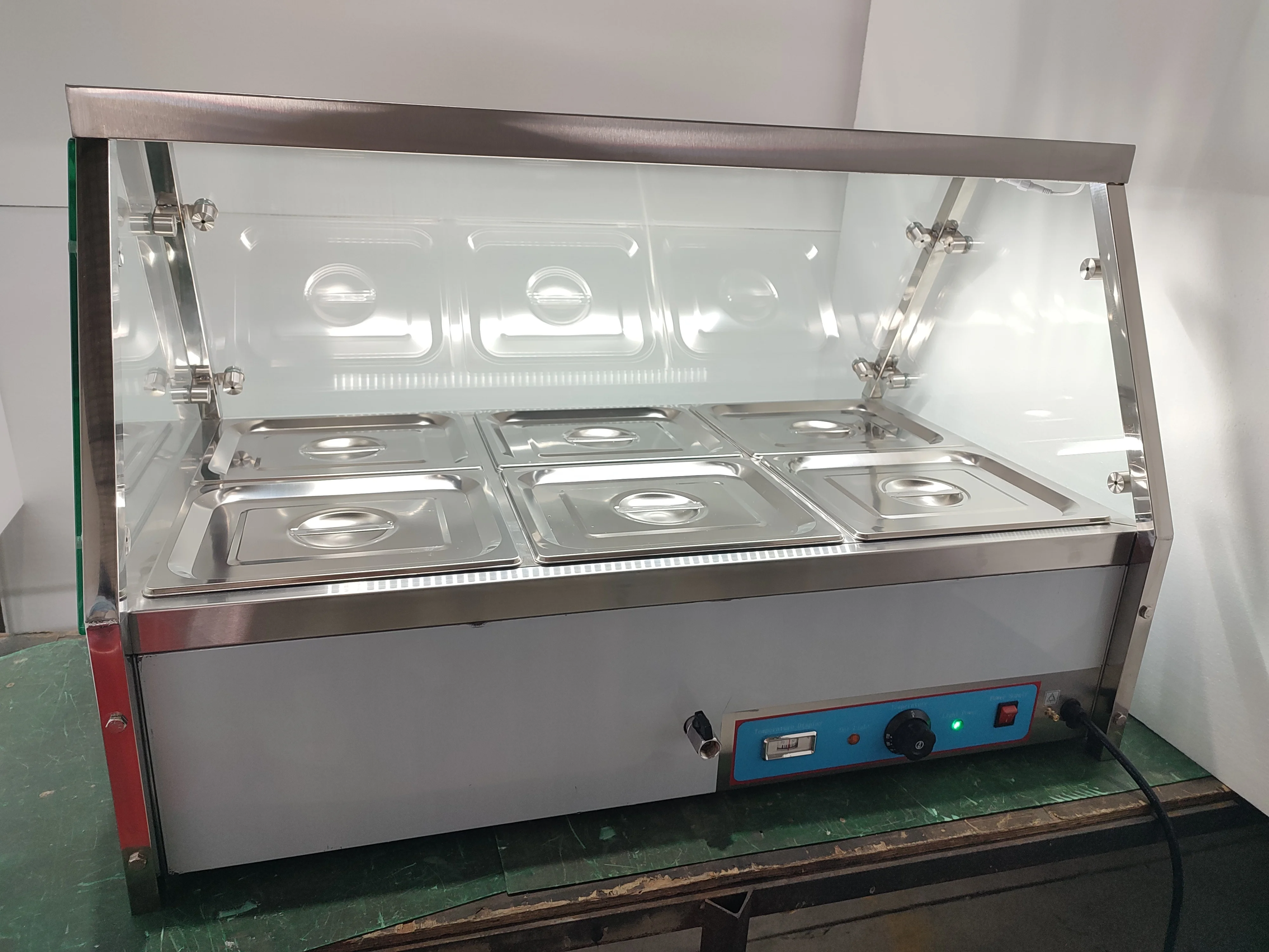 Roestvrij staal restaurant fas - Bain Marie Food Warmer recensie en prijs