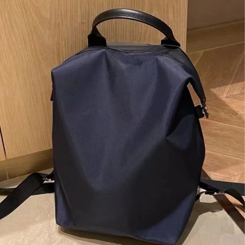 Mochila de Nylon Impermeável de Grande Capacidade para Viagem, Bolsa para o Dia a Dia, Mochila Leve e Reforçada para Laptop