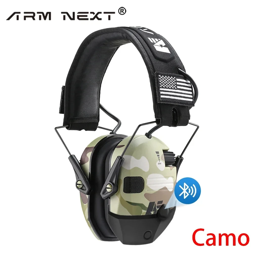 Tactical Bluetooth Shooting Hearing Protector Active Anti-Noise Earmuff ARM NEXT D20 New Professional Noise Reduction Headset