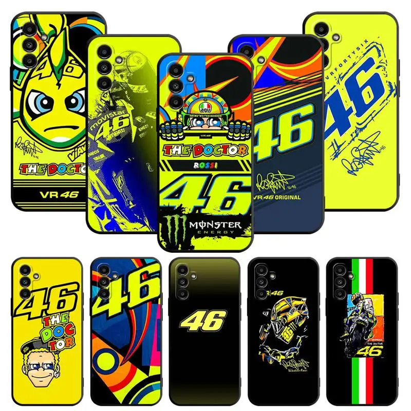 Case For Samsung Galaxy A52 A53 A12 A13 A54 A32 A51 A71 A23 A33 A21s A13 5G A22 TPU Phone Case Motorcycle Racing Forever 46 Cool