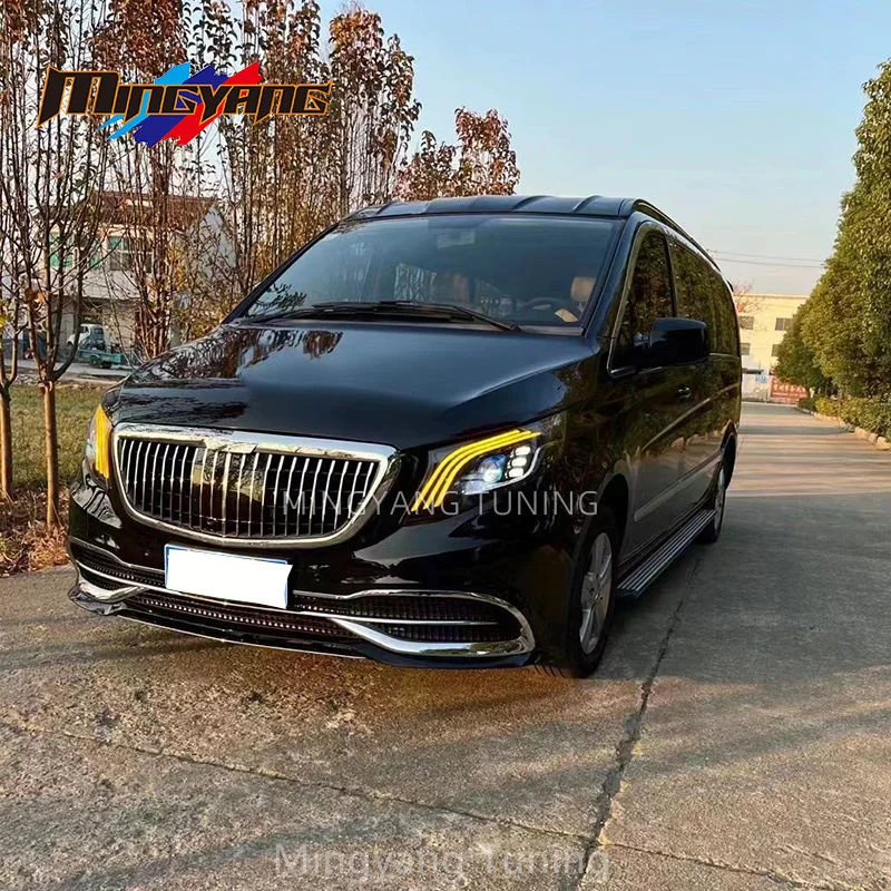 Auto Parts 2016-2021 V250 V260 to Maybach Style for Benz Vito W446 W447 Body Kit