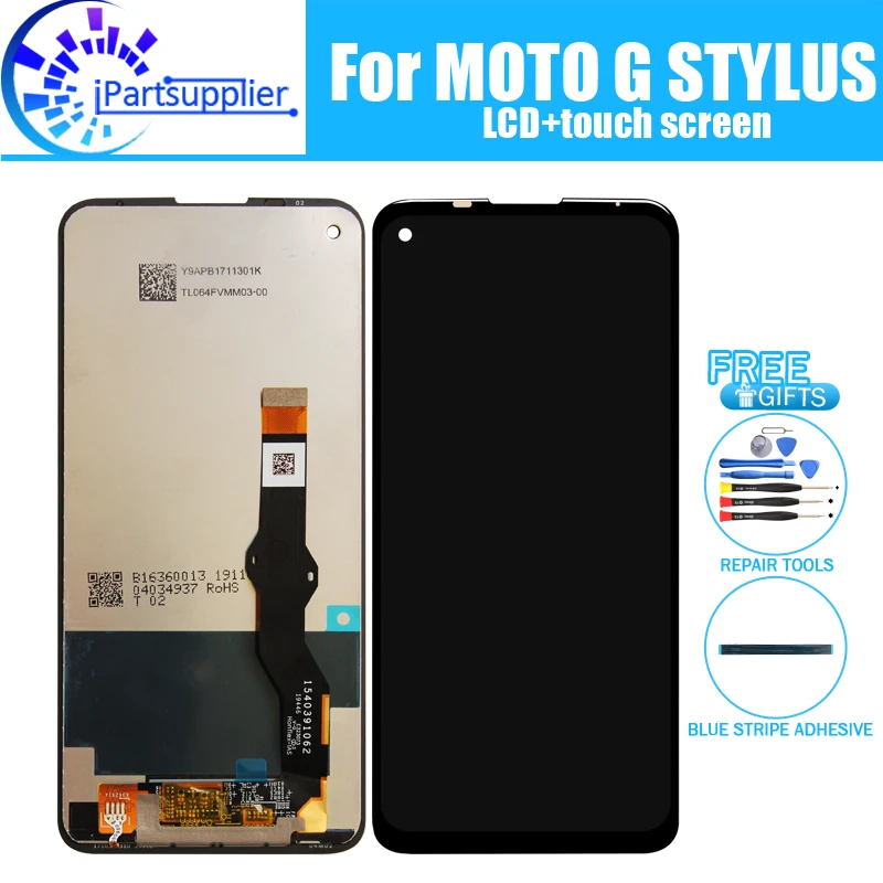 For MOTO G Stylus LCD Display + Touch Screen Digitizer Assembly 100% New Tested LCD Screen+Touch for MOTO G Stylus 5G