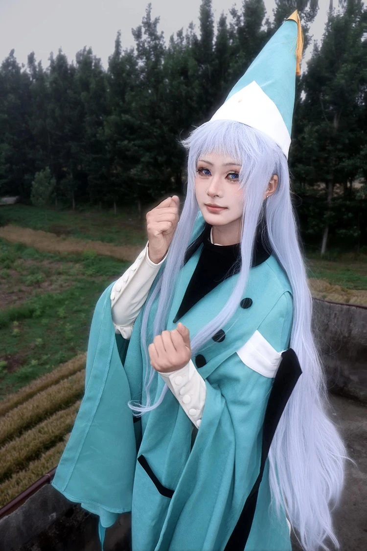 Anime Witch Hat Atelier Cosplay Costume Witch Coco Tetia Richeh Agott Dress Jacket Magic Hat Props Wig Carnival Party Full Sets - view 6