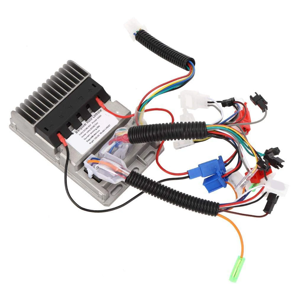 

48V-60V 500W Electric Motorcycle Brushless Controller Electric Vehicle Bike Bicycle 3 Modes Sine Waves Speed Controller