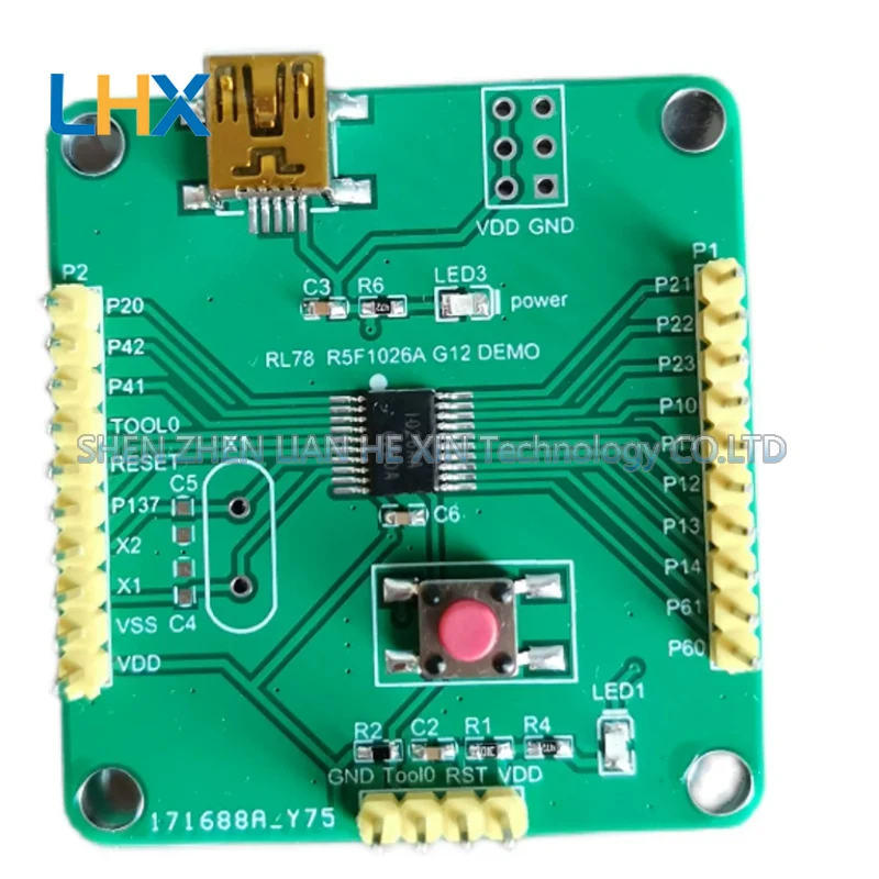 R5F1026AASP  RL78/G12 20-pin development board module