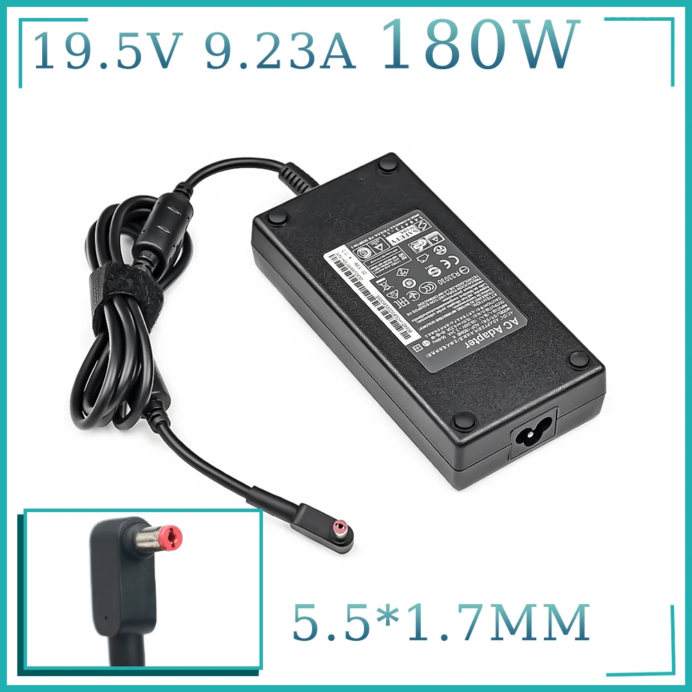 19.5V 9.23A 180W AC Adapter Gaming Laptop Charger For Acer Predator Helios 300 G3-571-73H3 G3-572-763V PC Nitro 5 Power Supply