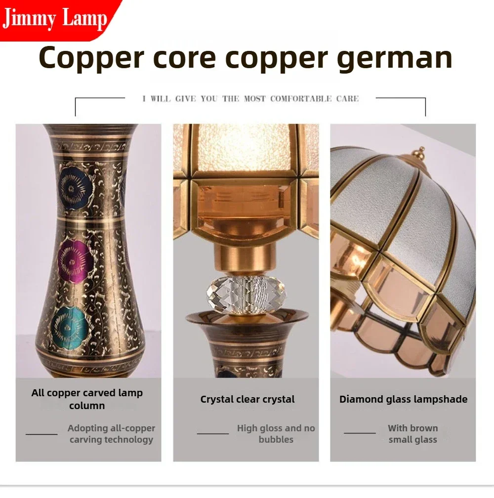 

Nordic Classic LED Vintage Desk Lamp For Villa Sleeping Area Bedside Lamp Artistic Light Lounge Office Indoor Decoration Fixture