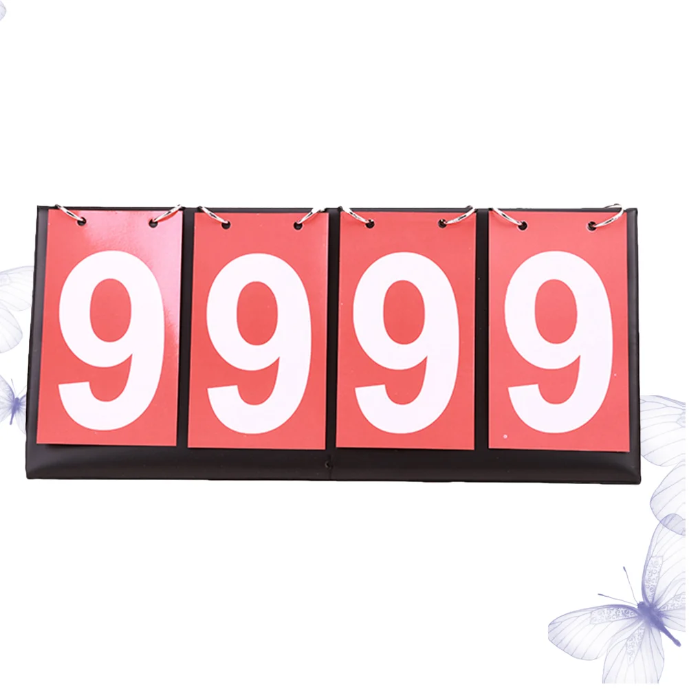 Counter Scoreboard Volleyball Competition Basketball Four Scoreboards Double Sided Sports