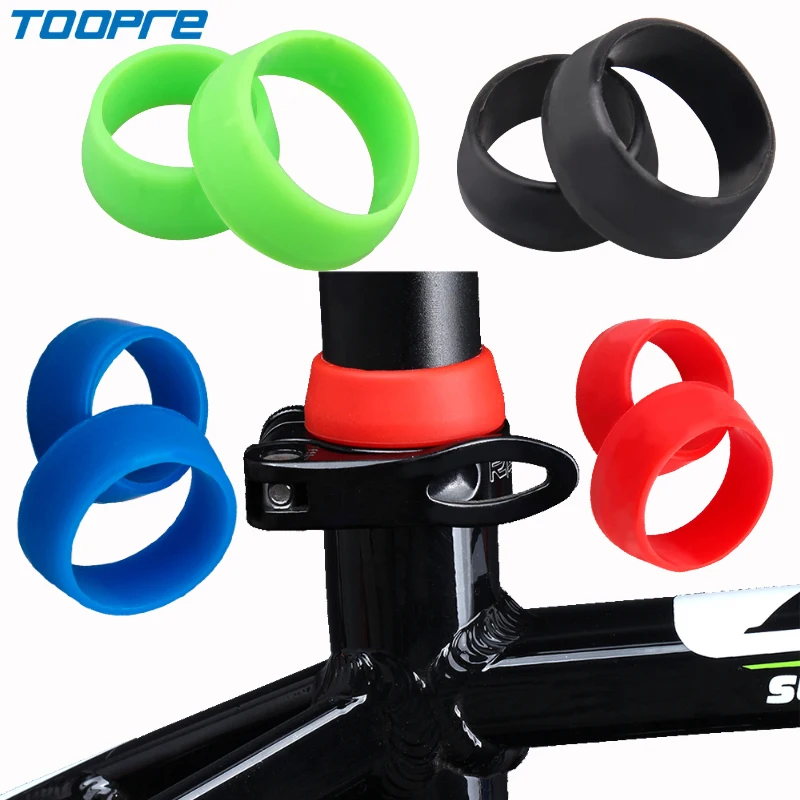 Toopre Mtb Seatpost Dust Cover Bicycle Waterproof Canote Silicone Protective Case Dropper Seat Tube Protector Road Bike Post