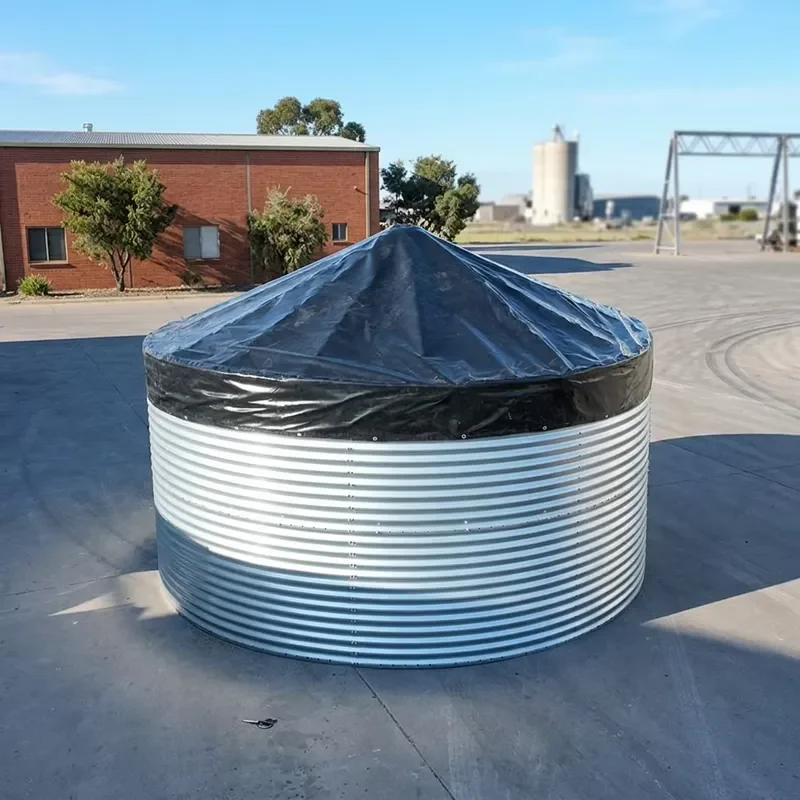 Aquaculture Foldable Steel Water Storage Tank Round Reservoir Stock Water Tank Pond Galvanized Tank
