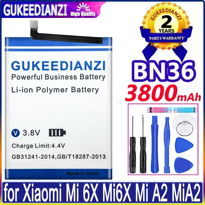 Baterías de teléfono móvil para Xiaomi mi mix 1 2 2S 3/A2/mi 4 6 6X 8Lite/Max1/Note10 Lite Pro/CC9 Pro para Redmi 5 7A/Note 8 Pro