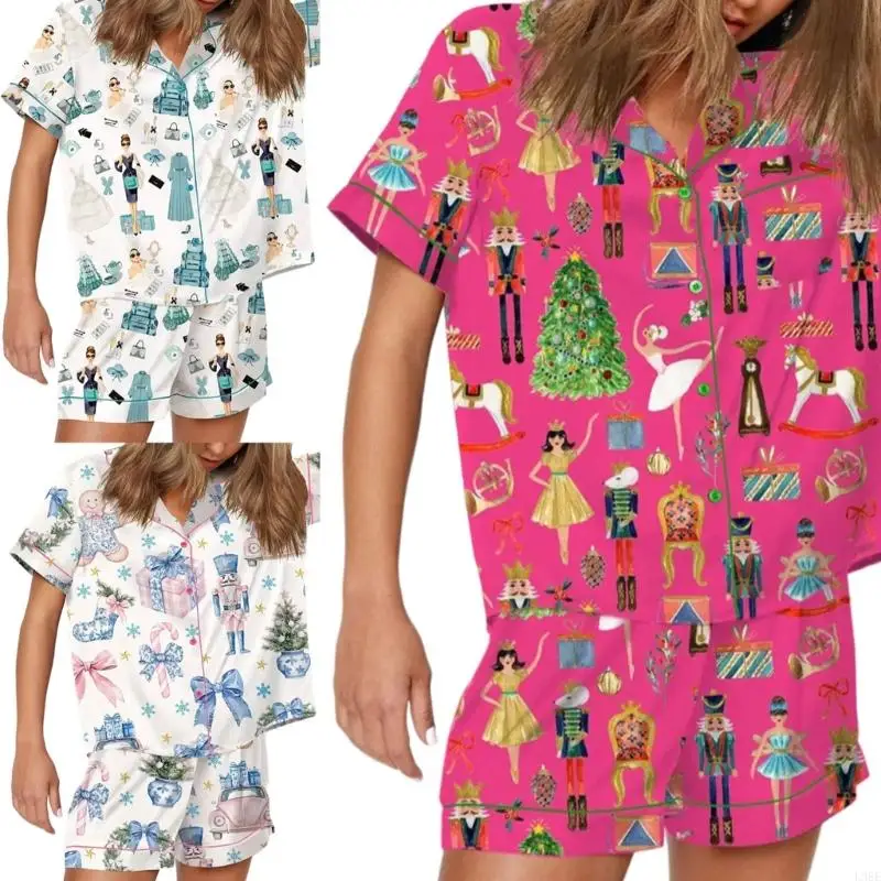 l38e-set-pigiama-da-2-pezzi-per-donna-pigiama-in-raso-seta-a-maniche-corte-con-bottoni