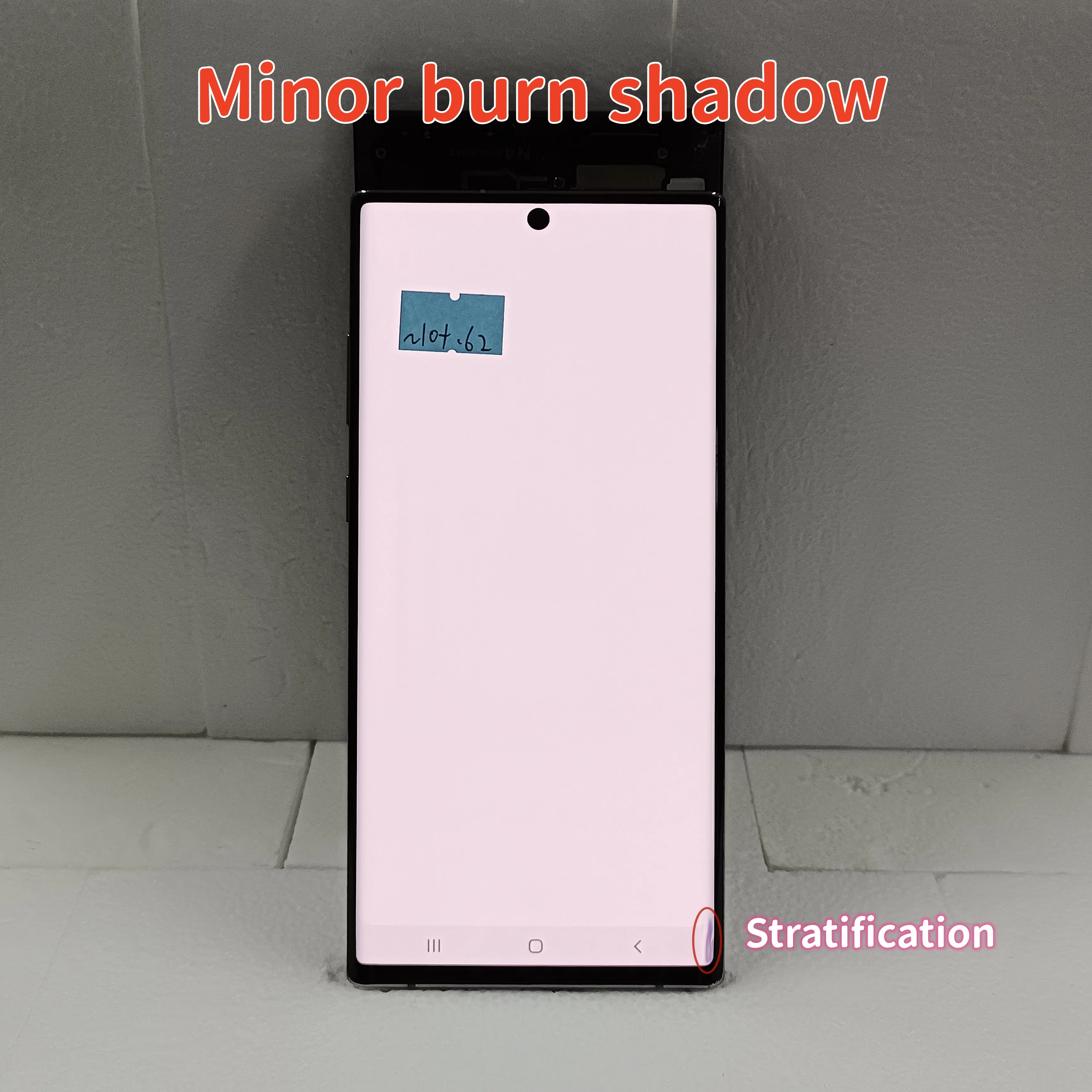 High Quality Screen For Samsung Note 10 Plus LCD Display With defect 6.8