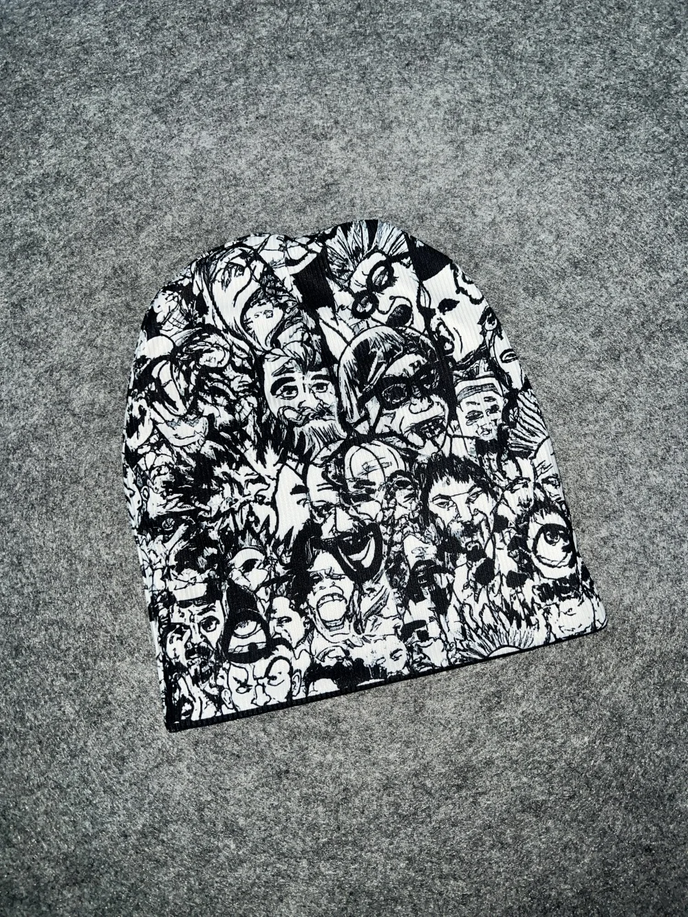 Men'S Accessories Go Outdoors - Casual Slouchy Beanie Skullcap Printed Streetwear