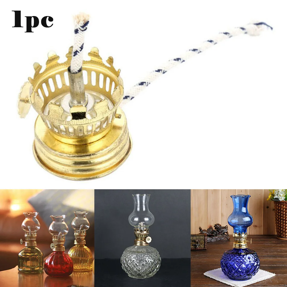 

3-4mm Round Hand Tool Burner Burner DIY Oil Lamp Holder Replacement Parts Zinc Alloy Material For Retro Oil Lamp