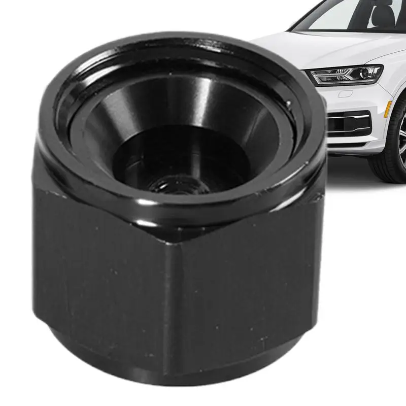 Plug Nut Adapter Flare Fitting Adapter Aluminum Alloy Oil Pipe Nut Adapter Automotive Car Accessories Block Off Modification