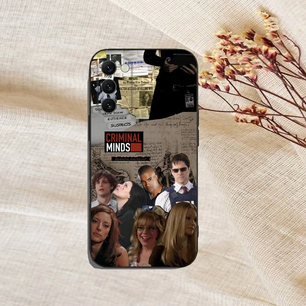 Criminals Minds TV Cover Telefoon Case Voor Samsung Galaxy A13,A21s,A22,A31,A32,A52,A53,A71,A80,A91 Zachte Zwarte Cover