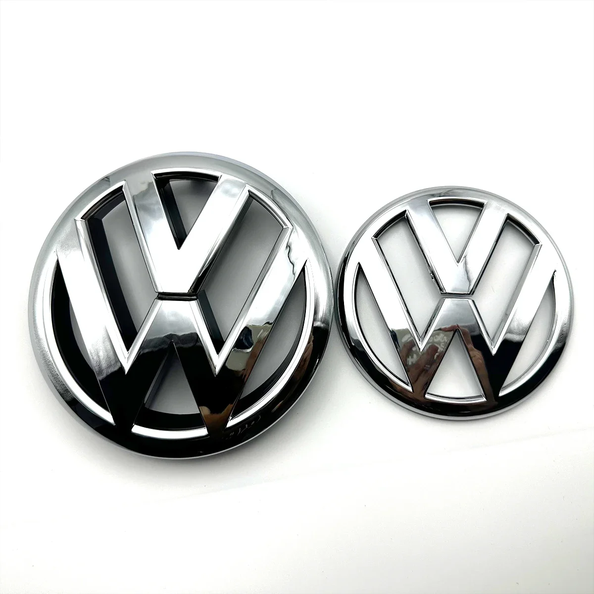 Chrome Replacement 135mm Front Grill emblem or 110mm Rear Trunk Lid Car badge for volkswagen Golf MK6 2009 2010 2011 2012