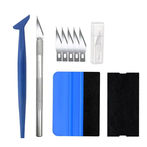 자동차 윈도우 틴팅 키트 비닐 랩 도구 차량 유리 보호 필름 래핑 세트 윈도우 틴팅 도구 자동차 필름 키트 스퀴지