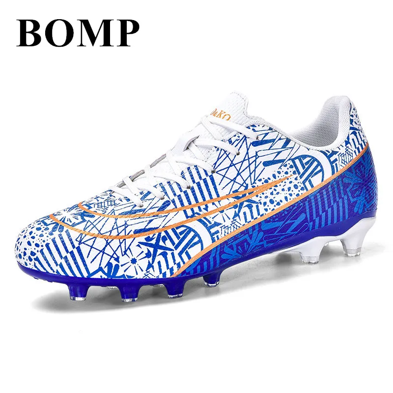 

New White Soccer Shoes For Men TF/FG Men's Soccer Cleats Light Comfy Sneakers Futsal Men Training Shoes zapatillas para futbol