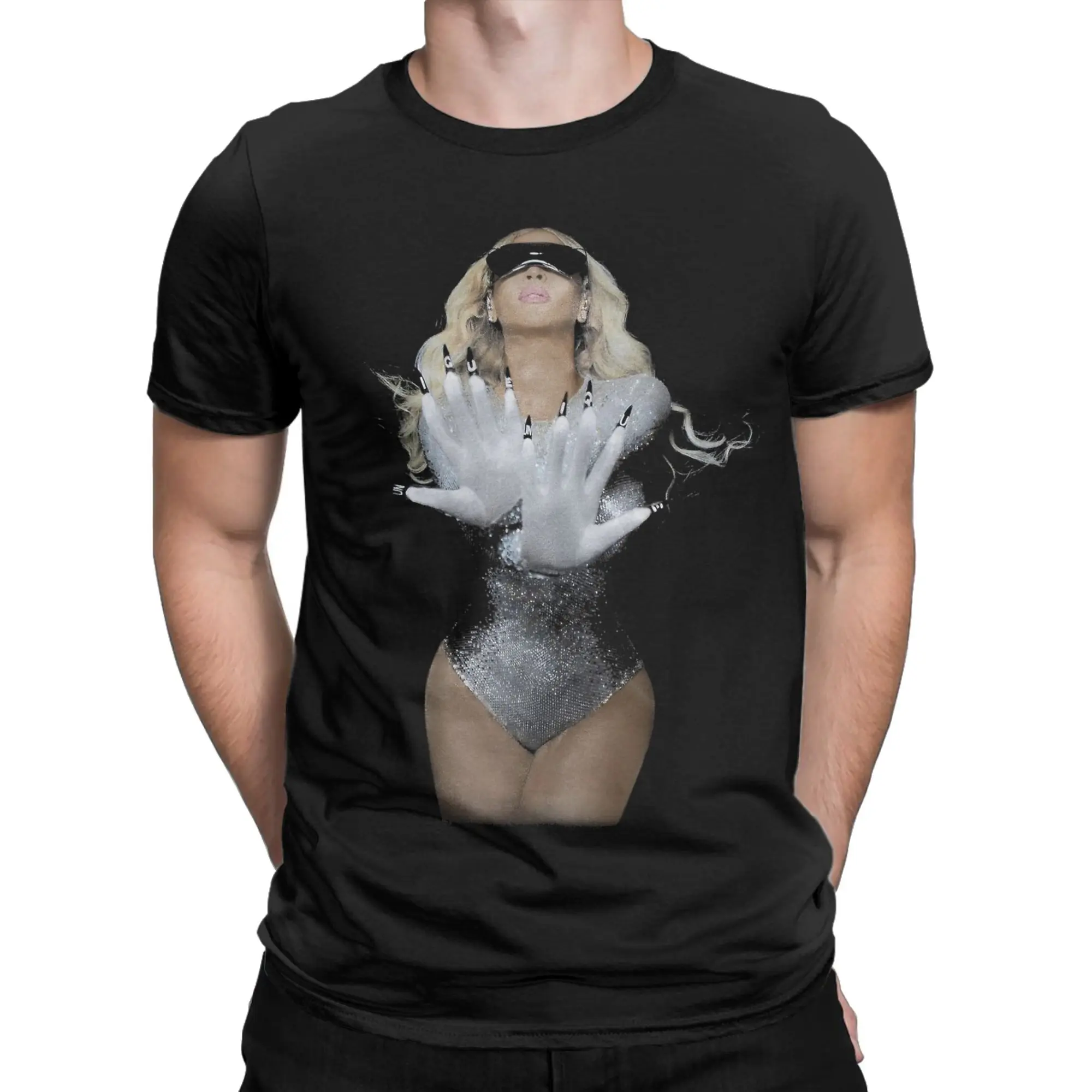 

Мужская футболка Bey My House Beyonce, хлопковая одежда, повседневная футболка с короткими рукавами и круглым вырезом, футболка больших размеров