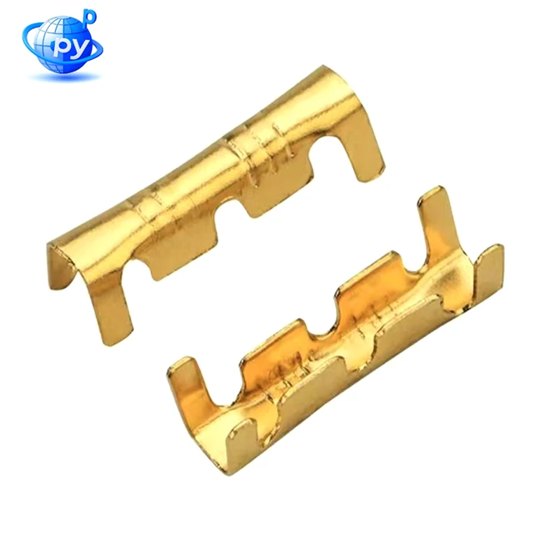 453/453C U-Shaped Terminal Tab Cold Insert Connectors - Serrated Teeth Electrical Terminals 0.3-4.0mm² Copper Wire Connectors