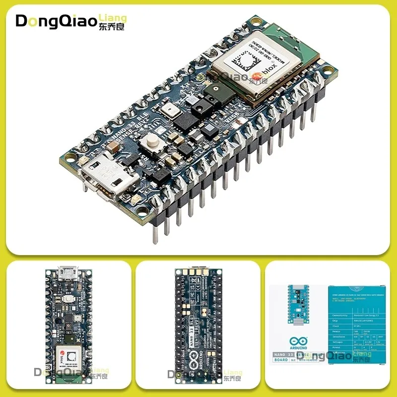 Arduino Nano 33 BLE Sense Rev2 with headers ABX00070 nRF52840 Development board Italy imported new original authentic