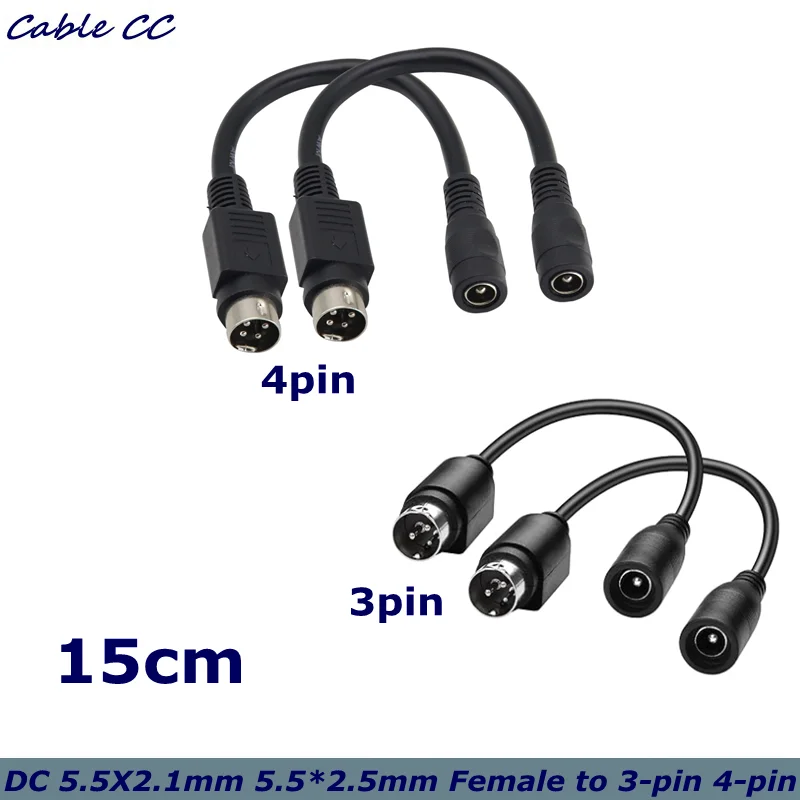 40pcs-lot-dc-55x21mm-55-25mm-female-to-round-head-3-pin-4-pin-male-plug-printer-power-adapter-cable