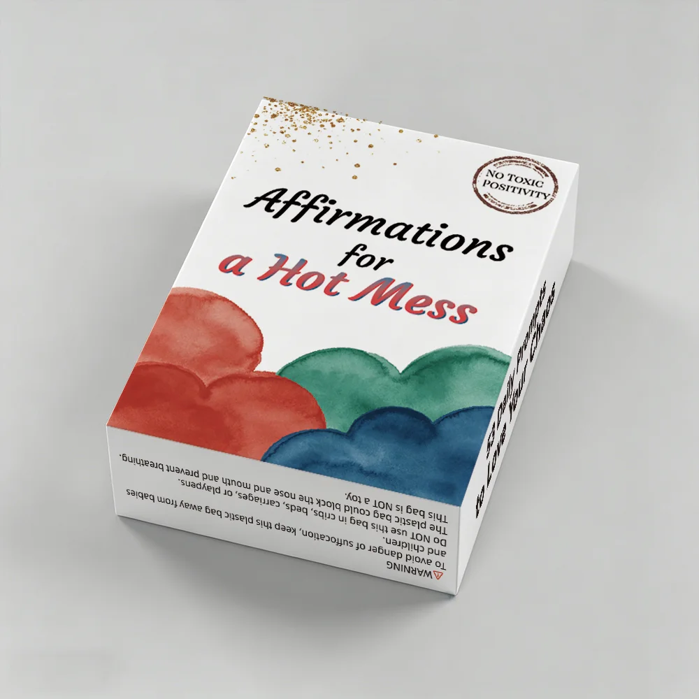 Mindfulness and Emotional Self-Care Affirmation Cards; Daily Help You Build Stable Emotional Resilience; A Gift for Friends and