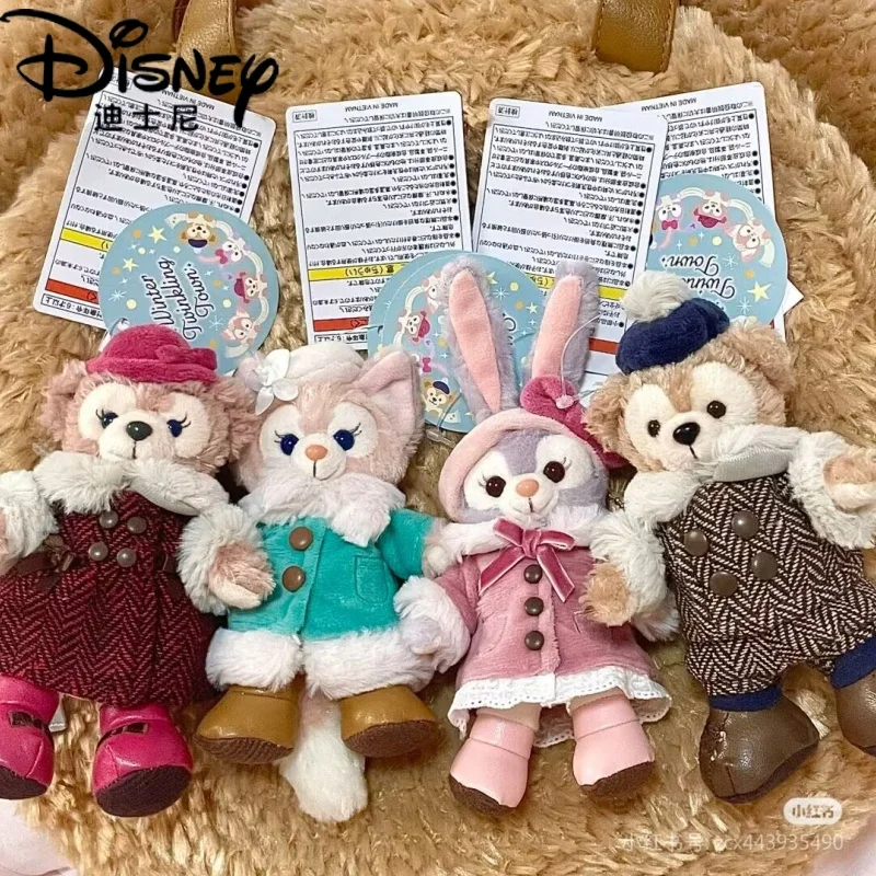 Hot Kawaii Disney Shelliemay Linabell Stellalou Plush Doll Pendant Messenger Bag Small Pendant Key Chain Heart Gifts Girl