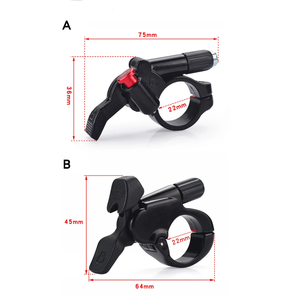 

Рычаг дистанционного блокировки передней вилки горного велосипеда MTB с внутренним кабелем + корпус