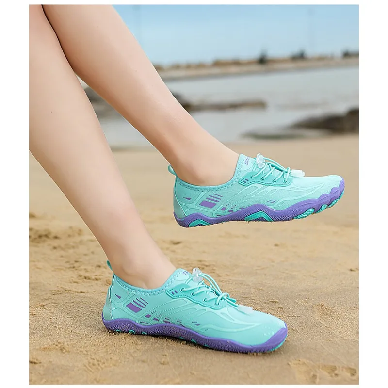 Unisex pływanie buty do wody kobiet mężczyzn boso buty na plażę oddychające buty sportowe szybkoschnący River Sea Aqua tenisówki plażowe