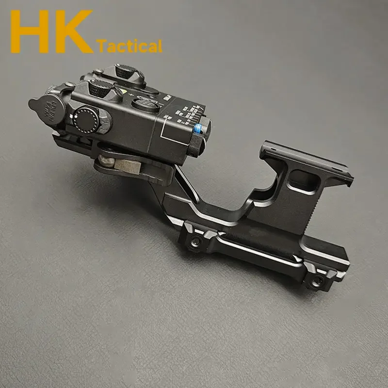 Tactical GBRS Hydra Mount For Laser Aming&EXPS3 T/1T-2 Holographic Red Dot Sight Combo Loadout With Original Marking PEQ15 laser