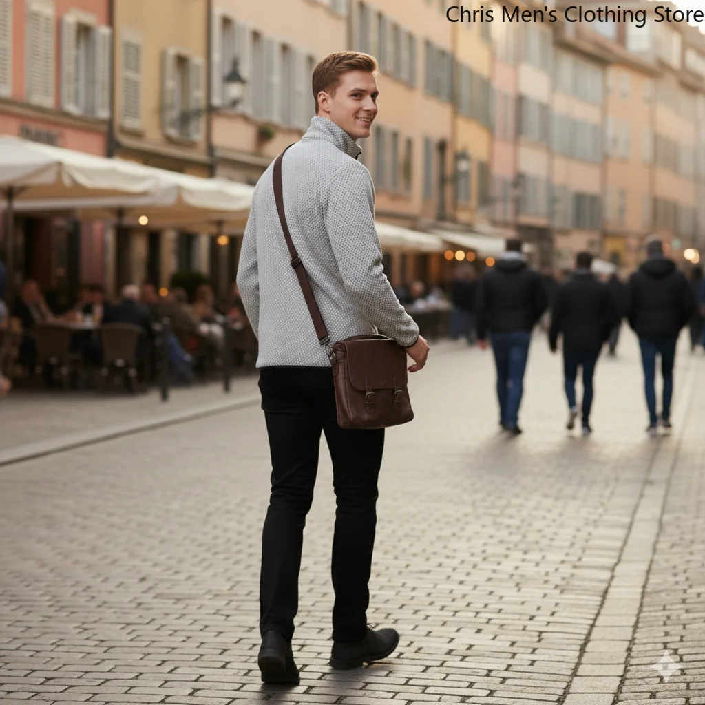 لينة مريحة الفاخرة جودة سستة البلوز قميص الشتاء والخريف الرجال عالية الرقبة البلوز سترة، الرجال الرياضة هوديي #6