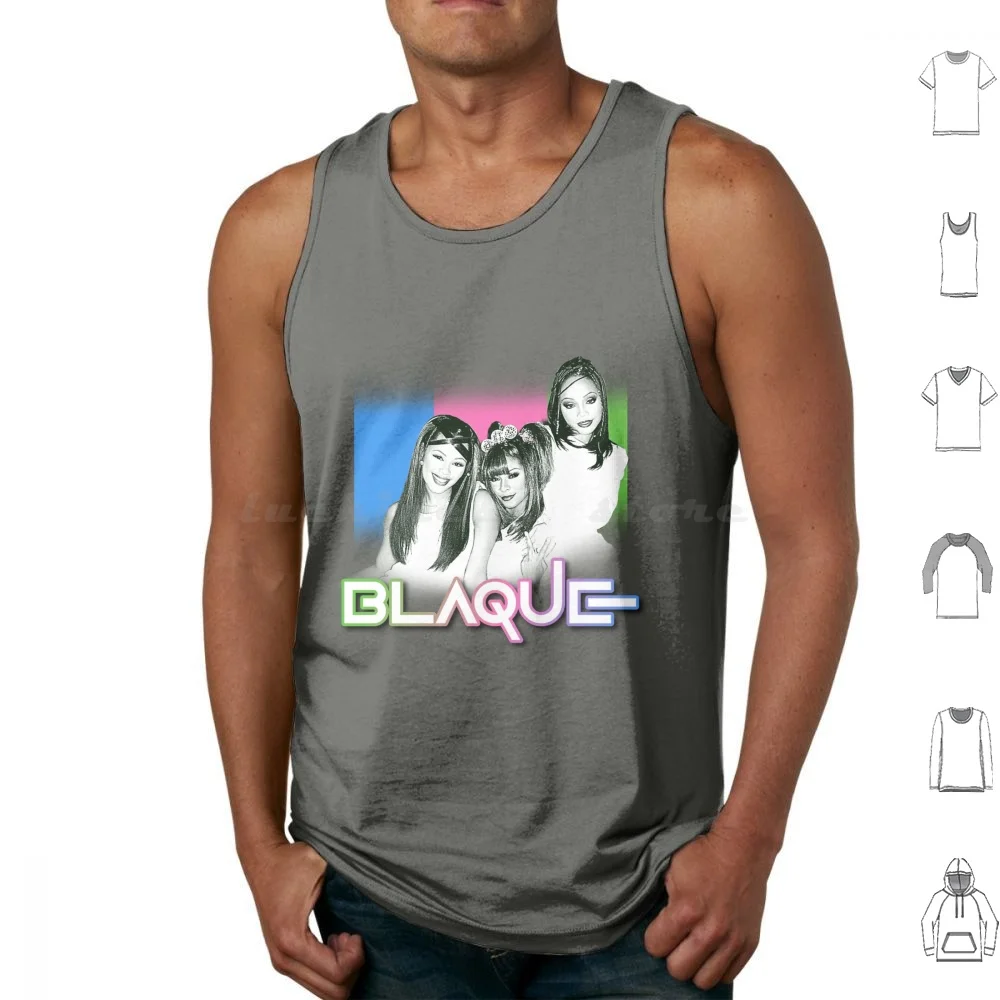 Blaque Tank Tops Print Cotton Blaque Blaque Ivory Brandi Williams Natina Reed Shamari Devoe Sharmari Fears Bring It All To