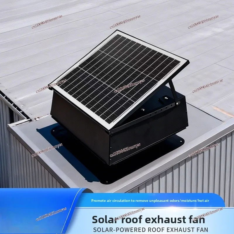 Solar Roof Exhaust Fan Indoor Ventilation Industrial Roof Wind Exhaust Attic Ventilation Fan