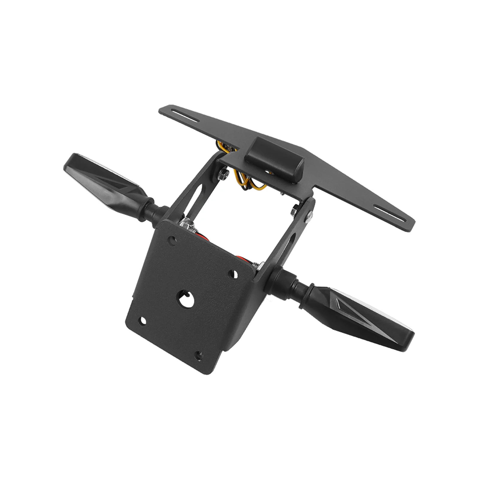 لكاواساكي نينجا 650 Z650 Z 650 2017-2025 2024 ﻿   دراجة نارية درابزين الذيل مرتب الخلفية لوحة ترخيص حامل قوس Led/بدوره الضوء