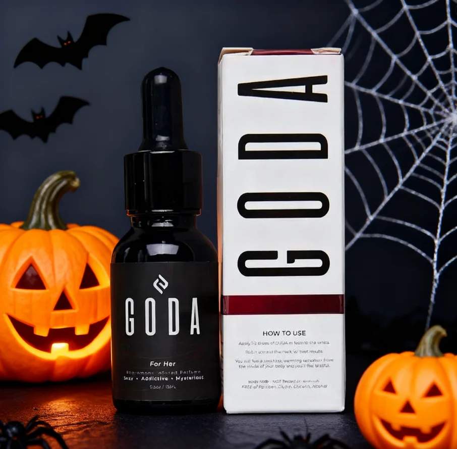 Perfume floral de feromonas ámbar para mujer, GODA para ella, 15 ml (0,5 oz), con jazmín y grosella negra