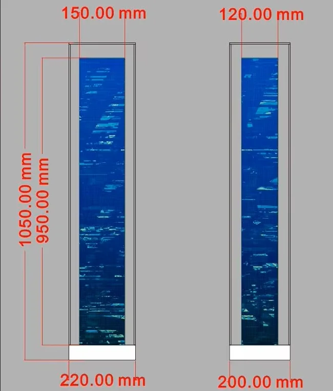 Customized High-quality Acrylic Lamp Post Start Ceremony Props Start Energy Light Column Accessories