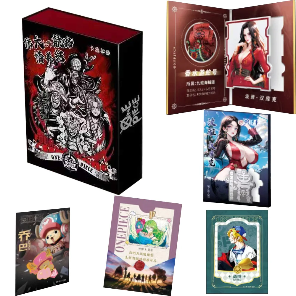 

One Piece Collection Cards Booster Box Great Shipping Routes TCG Rare Anime Table Playing Game Board Cards