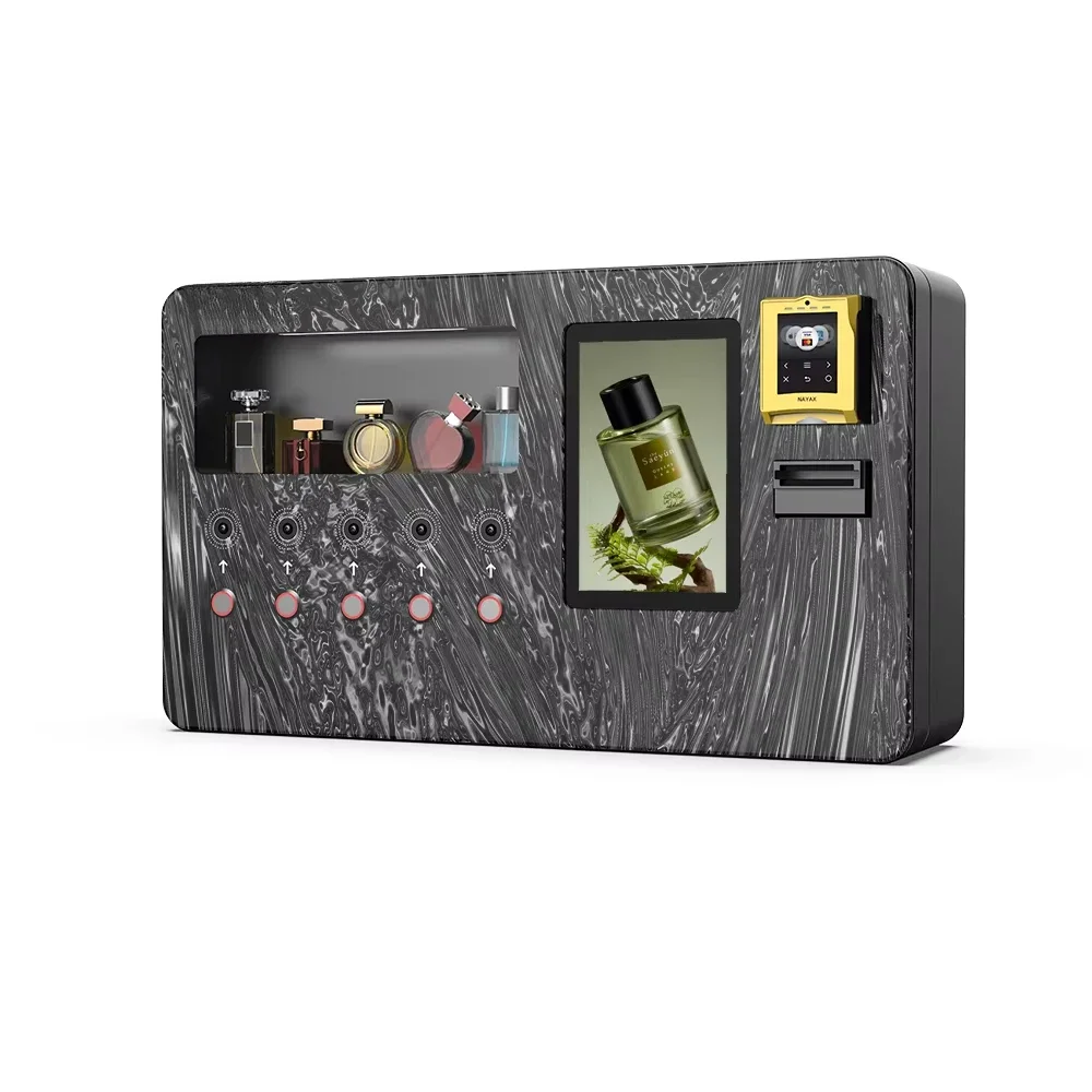 Convenience Store Automatic Perfume Spray Dispenser Credit Card/QR code/Token Payment Smart Perfume Vending Machine #2