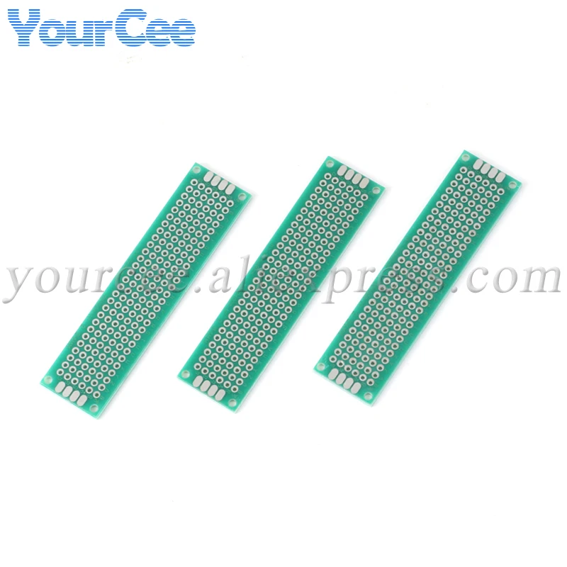 5PCS/Lot 2*8CM Single Sided Copper Prototype PCB DIY Universal Printed Circuit Board 2x8cm Breadboard Plate 20*80mm