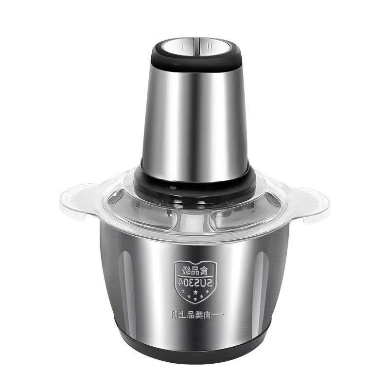

Electric 304 Stainless Steel Meat Grinder Household Multi-Function Food Supplement Machine Cooking Machine Automatic Mixer Meat