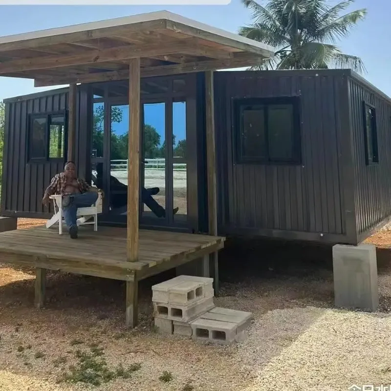 Hot Sale Container House Luxury Prefabricated Modern Mobile Tiny Home Prefab Space Capsule Modular Fold Out Container House